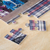 Highland Fling Clan Gathering Jigzaag Puzzle Legpuzzel (Zijkant)