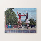 Highland Fling Clan Gathering Jigzaag Puzzle Legpuzzel (Horizontaal)