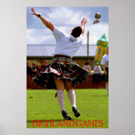 highland games poster (Voorkant)