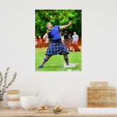 highland games schotland poster (Keuken)