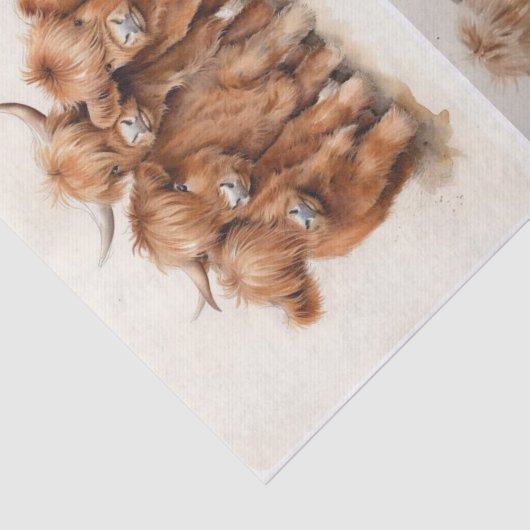 Highland Gathering Tissuepapier (Detail)