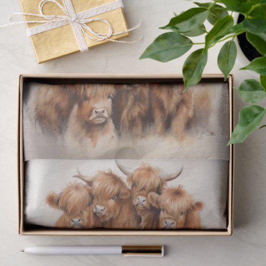 Highland Gathering Tissuepapier (Geschenk)