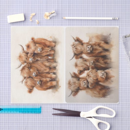 Highland Gathering Tissuepapier (Craft)