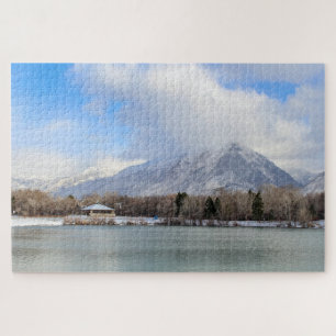 Highland Glen Park in december Legpuzzel