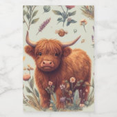 Highland Harmony Voedselcontainer Etiket (Enkel label)