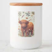 Highland Harmony Voedselcontainer Etiket (Voorkant)