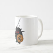 Highland Hedegel met Claymore Sword Koffiemok (Voorkant rechts)