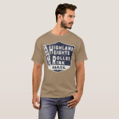 Highland Heights Roller Rink T-Shirt - Taunton, MA (Voorkant volledig)
