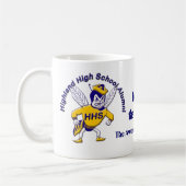 Highland Herbie de Hornet Alumni-Mok Koffiemok (Links)