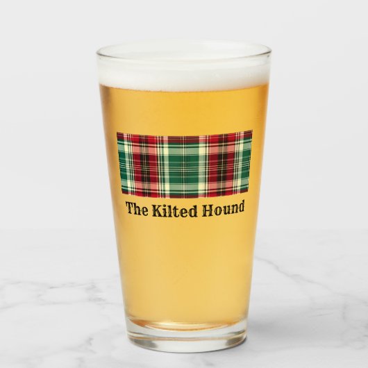 Highland Heritage Beer Stein Glas (Voorkant gevuld)