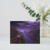 Highland Home Lights Briefkaart (Staand voorkant)