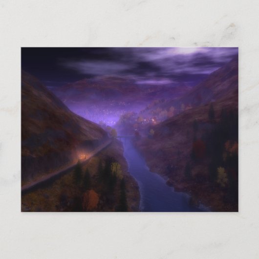 Highland Home Lights Briefkaart (Voorkant)