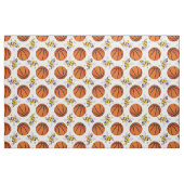 Highland Hornet Basketball Fabric Stof (Fat Quarter)
