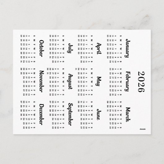 Highland Koe 2025 Kalender Rode Vrachtwagen Kerstm Feestdagenkaart (Achterkant)