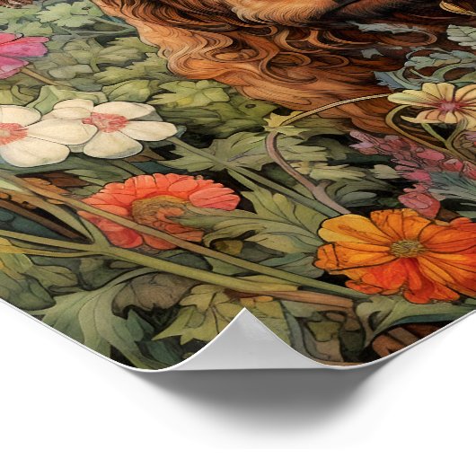 Highland Koe Art Print (Hoek)