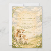 Highland Koe Baby Borrel Kaart (Voorkant)