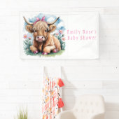 Highland Koe Baby shower Bliss Girl Spandoek (Insitu)