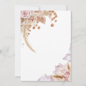 Highland Koe baby shower, Heilige Koe wij hebben b Kaart (Achterkant)