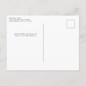 Highland Koe BohoGreenery Boerderij Dier 1e Verjaa Uitnodiging Briefkaart (Achterkant)