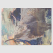 Highland Koe Breeze 2 Decoupage tissuepapier (Voorkant)