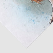 Highland Koe Bro Funny Highland Bull Tissuepapier (Detail)