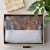 Highland Koe Bro Funny Highland Bull Tissuepapier (Geschenk)