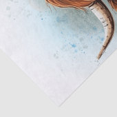 Highland Koe Bro Funny Highland Bull Tissuepapier (Detail)