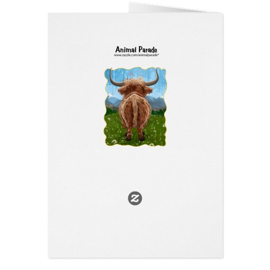 Highland Koe Cadeaus & Accessoires (Achterkant)