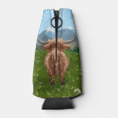 Highland Koe Cadeaus & Accessoires Flesjeskoeler (Achterkant)