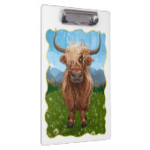 Highland Koe Cadeaus & Accessoires Klembord (Rechts)