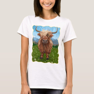 Highland Koe Coming and Going T-Shirt