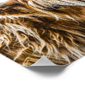 Highland Koe Coo Poster (Hoek)