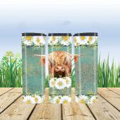 Highland Koe Daisies Thermosbeker