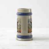 Highland Koe danst de Highland Fling, Bierpul (Center)