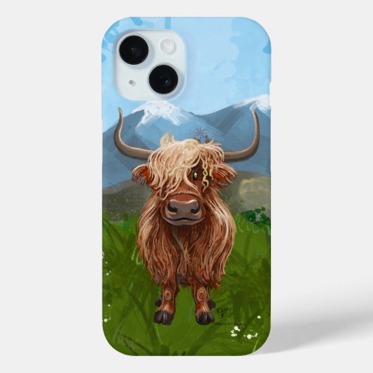 Highland Koe Electronics Case-Mate iPhone Case (Achterkant)