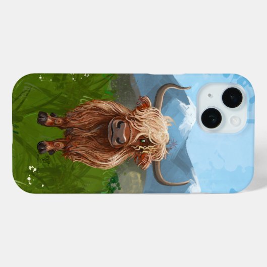 Highland Koe Electronics Case-Mate iPhone Case (Achterkant (horizontaal))