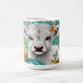 Highland Koe en kleurrijke pompoenen en zonnebloem Koffiemok (Center)