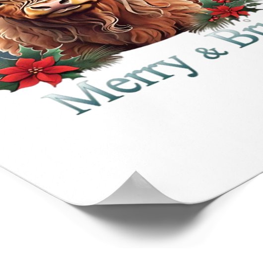 Highland Koe Essential T-shirt Poster (Hoek)