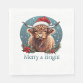 Highland Koe Essential T-shirt Servet (Voorkant)