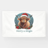 Highland Koe Essential T-shirt Spandoek (Horizontaal)