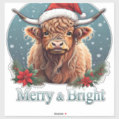 Highland Koe Essential T-shirt Sticker (Vel)