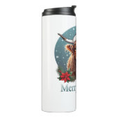 Highland Koe Essential T-shirt Thermosbeker (Gedraaid links)