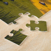 Highland koe Family Legpuzzel (Zijkant)