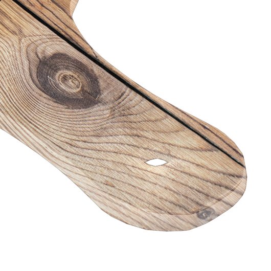 Highland Koe Faux Wood Design Snijplank (Hoek)