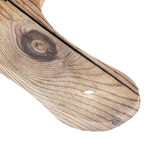 Highland Koe Faux Wood Design Snijplank (Hoek)