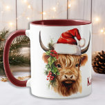 Highland Koe Feestelijk Boerderij Dierenkerst Mok<br><div class="desc">Op zoek naar het perfecte kerstcadeau of decor dat deze winter de gezellige warmte van het platteland in huis brengt? Kijk niet verder dan onze hoogland koe thema collectie! Met schattige en schattige hooglandkalveren, is dit collectie ideaal voor koe liefhebbers en iedereen die de rustieke charme van boerderijleven waardeert. Onze...</div>