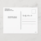 Highland Koe Feestelijk Boerderij Vrolijk kerstfee Feestdagenkaart (Achterkant)