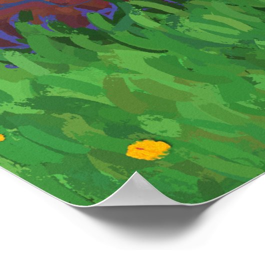 Highland Koe Gepersonaliseerde kamer Poster (Hoek)