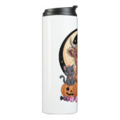 Highland Koe Halloween Spooky Seizoen Thermosbeker (Gedraaid links)