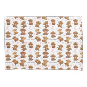 Highland Koe Ik hou van Moo Heart Kussensloop (Voorkant)